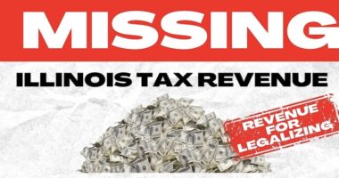 Illinois could be losing out on as much as $105 million in tax revenue annually by not legalizing Illinois online casinos.
